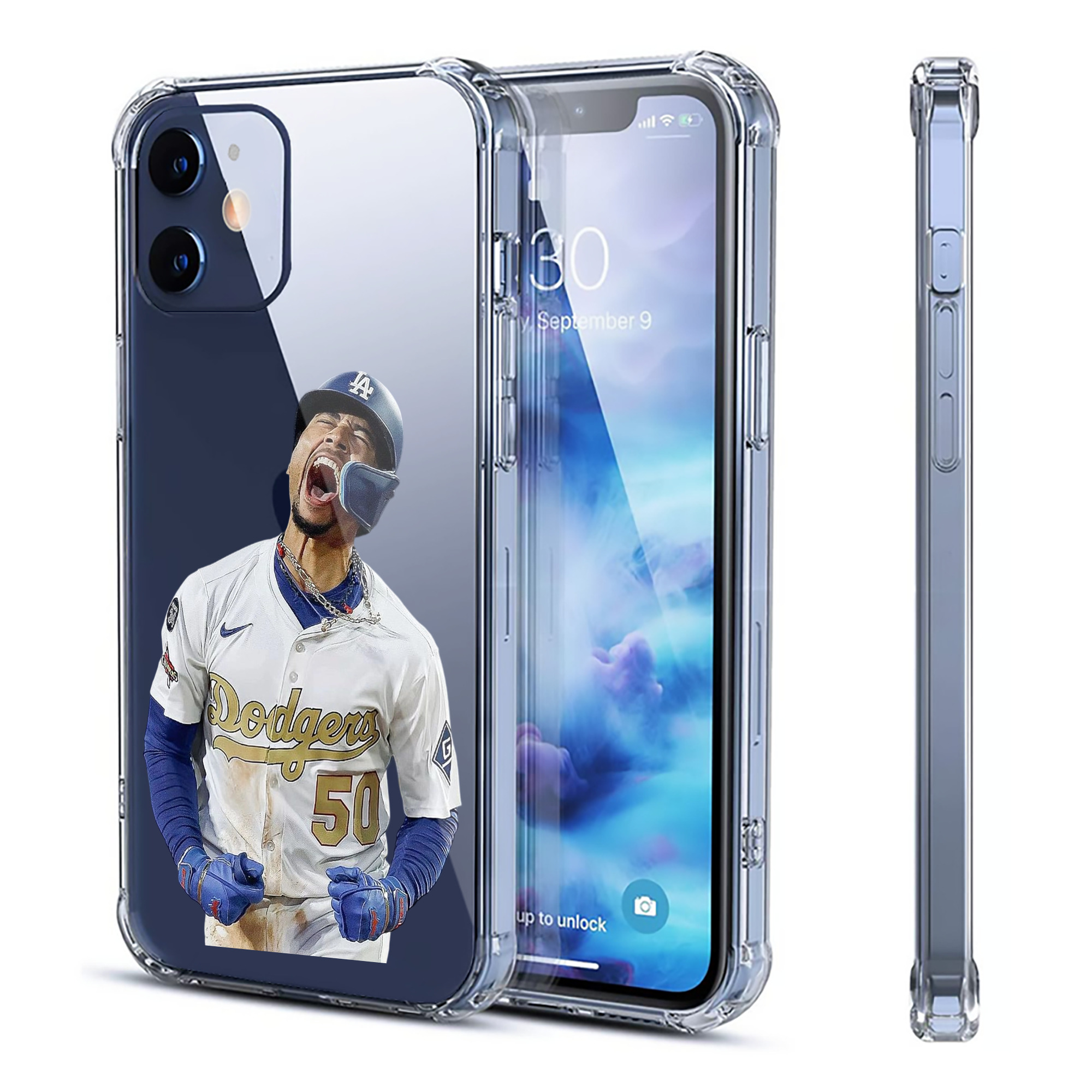  Clear IPhone 12 Case – Soft TPU With UV Print – Enhanced Drop Protection, Precise Fit, Anti-Fingerprint, Customizable Design, Scratch-Resistant, Yellow-Resistant